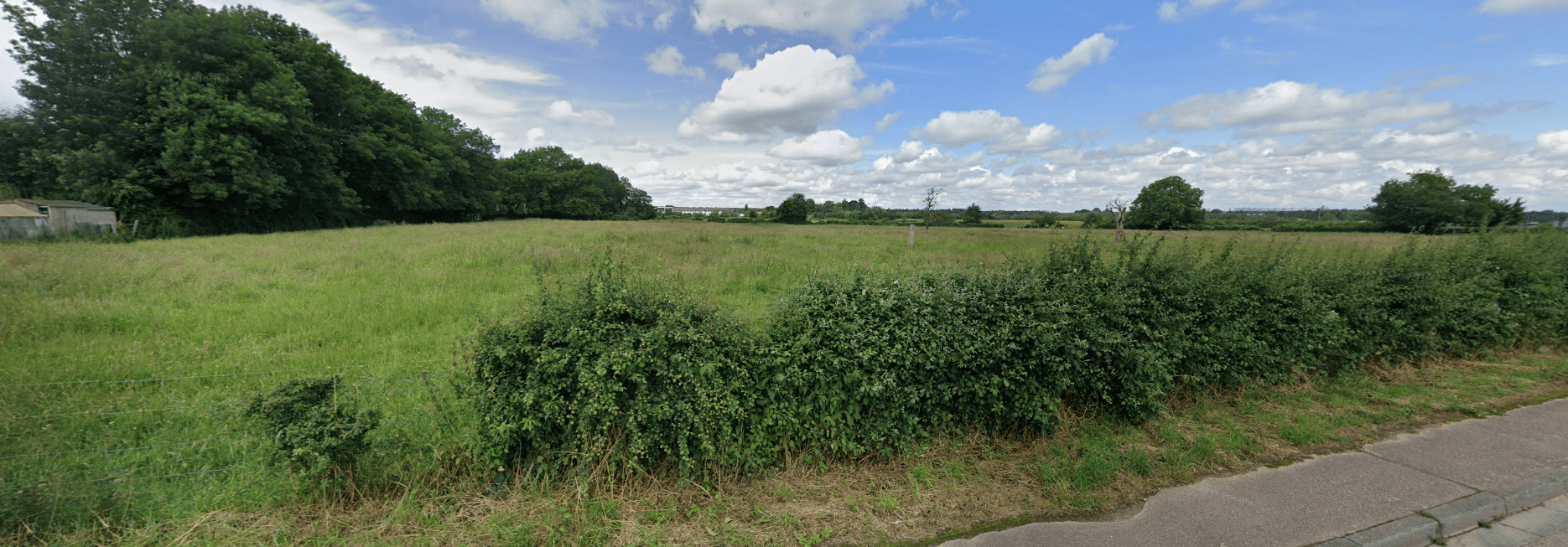 photo du terrain agricole